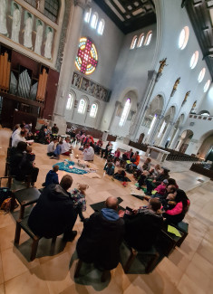 Mitmach-Gottesdienst in der Herz Jesu Kirche