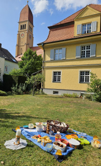 Bestes Wetter beim Mitmach-Gottesdienst